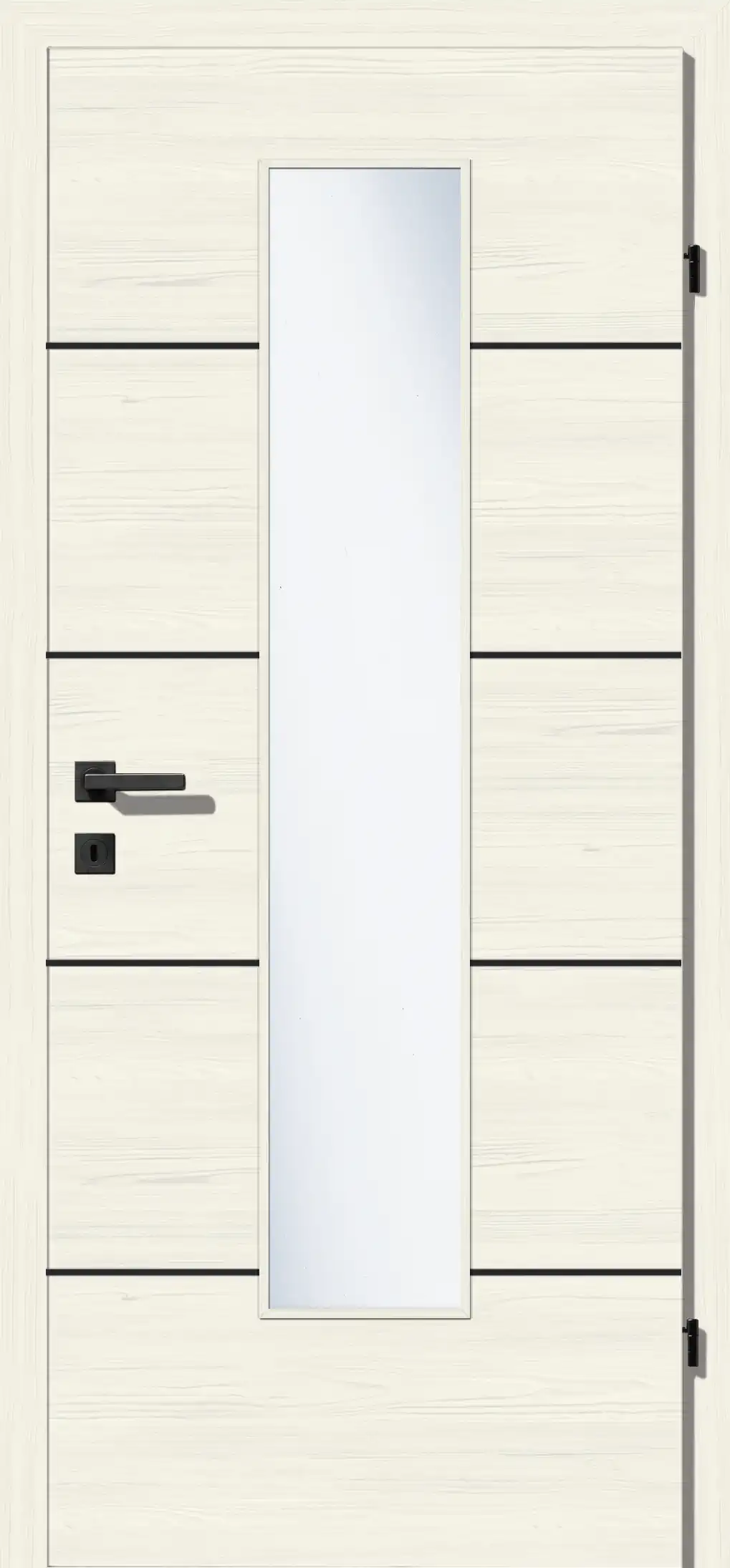 Kunex CPL Laminattüre Pinie Arktis strukturiert quer Holznachbildung – Bild 5