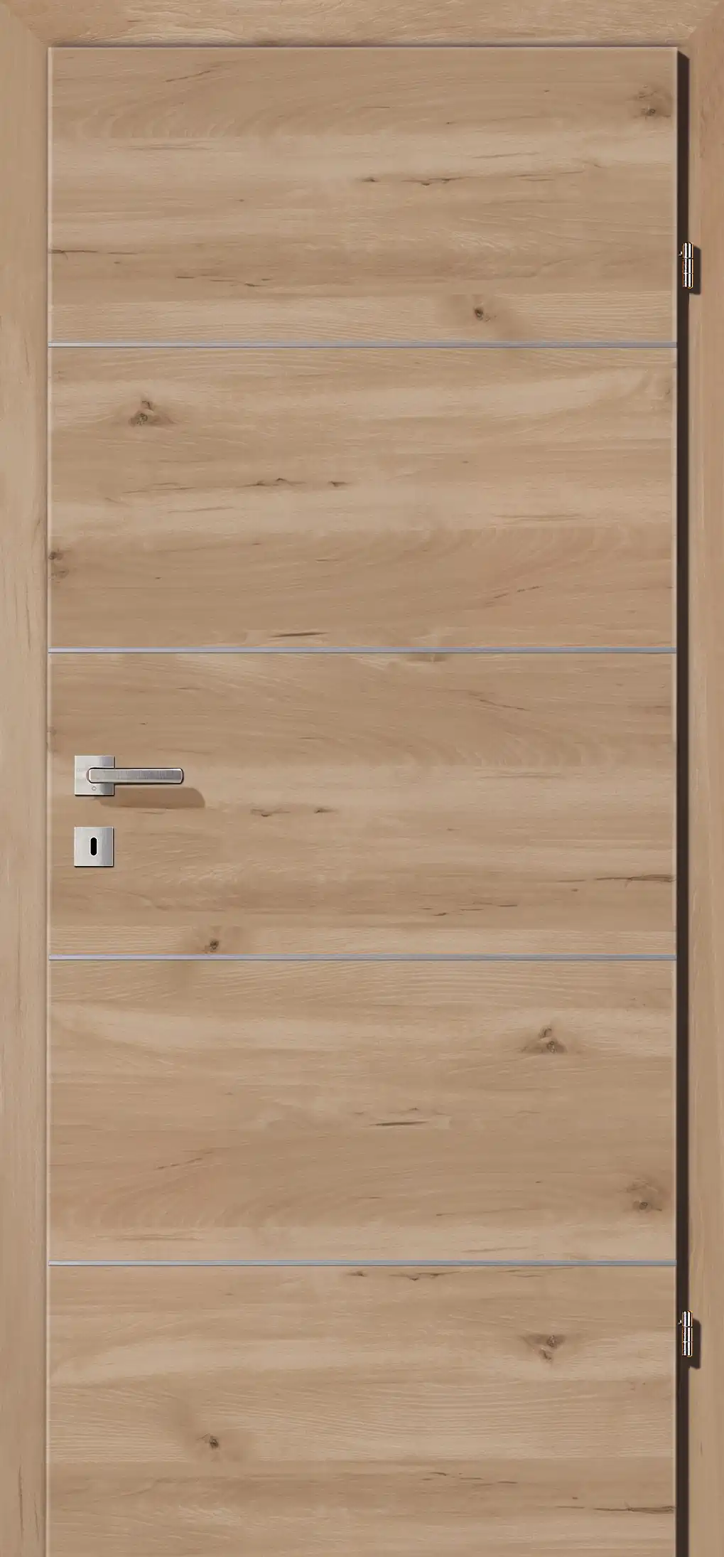 Kunex CPL Laminattüre Wildbuche quer Holznachbildung – Bild 5