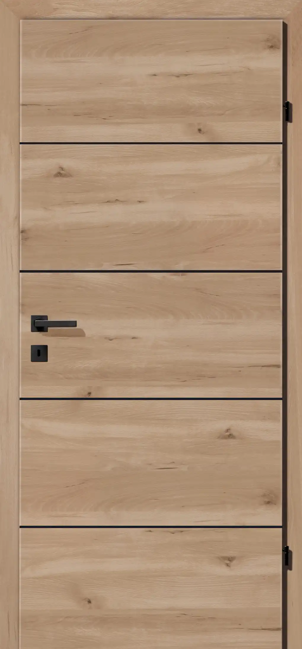 Kunex CPL Laminattüre Wildbuche quer Holznachbildung – Bild 2