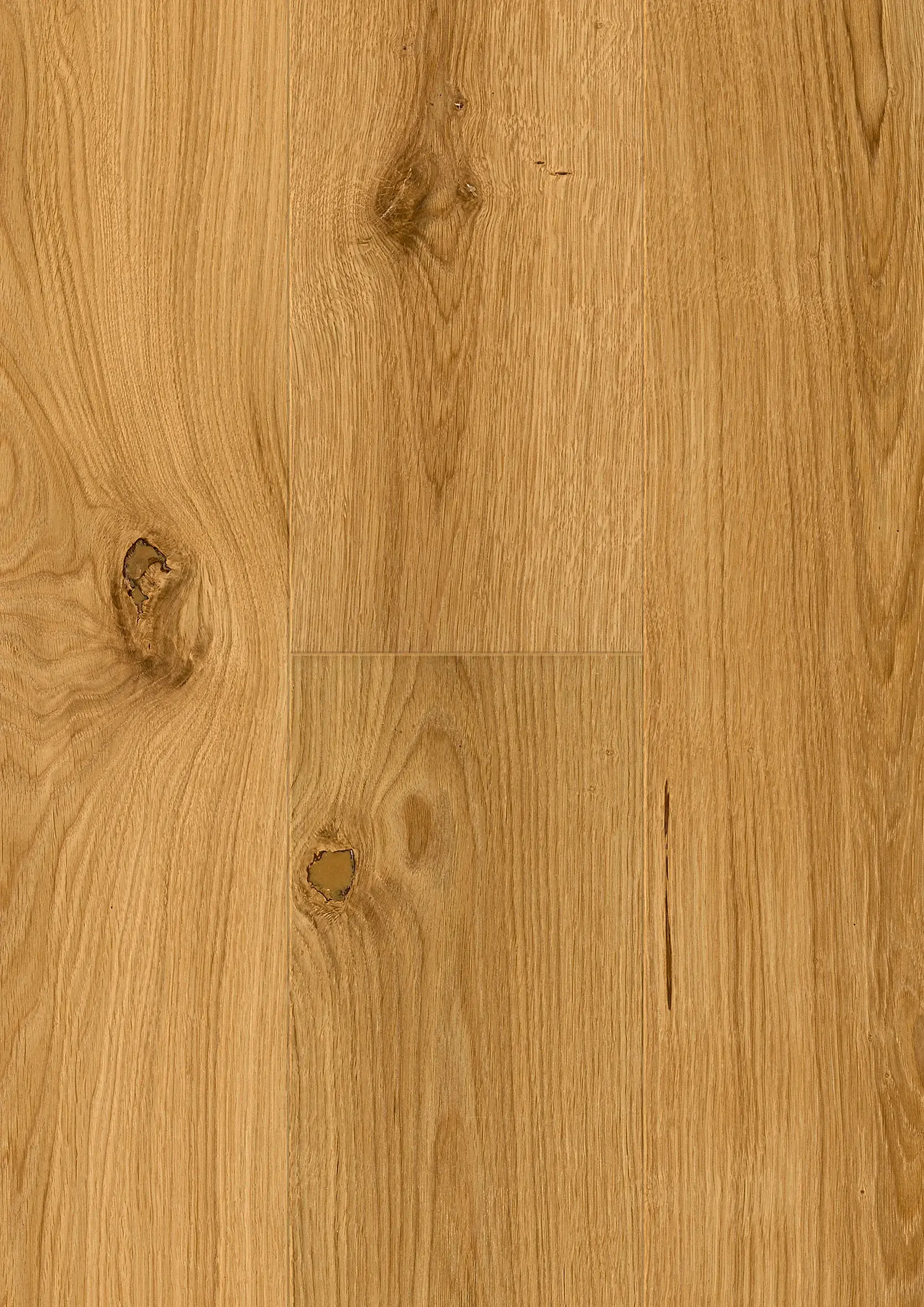 Admonter Parkett Landhausdiele Eiche naturelle, gebürstet, gefast, geölt 2400 mm